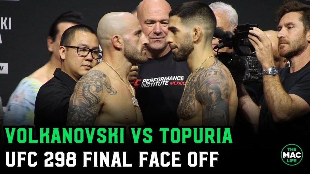 Alexander Volkanvoski vs. Ilia Topuria Final Face Off