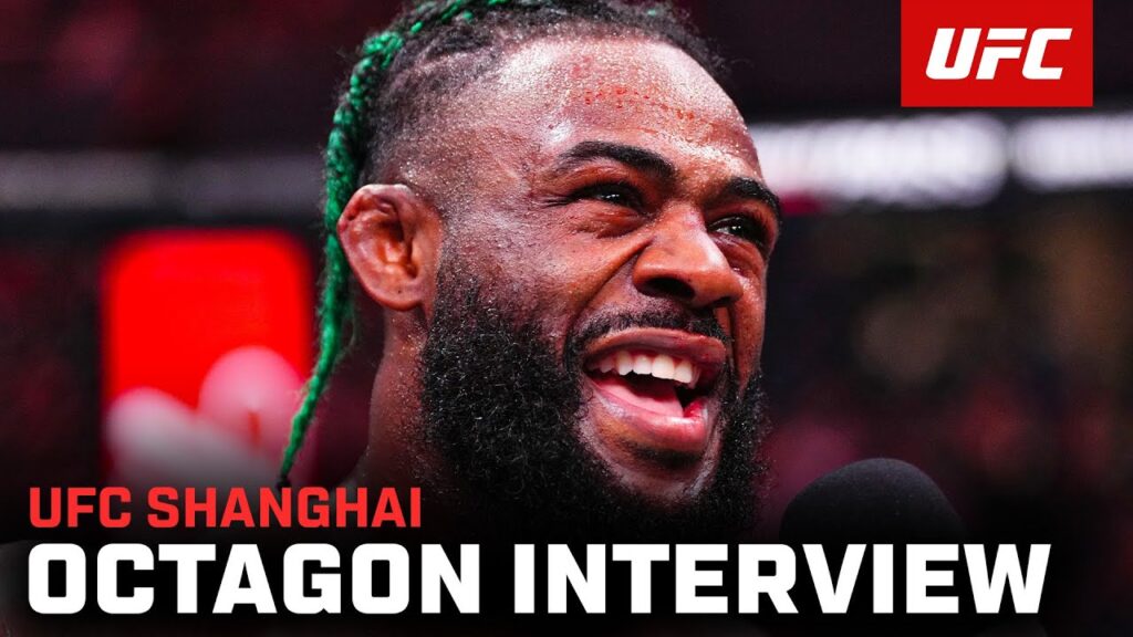 Aljamain Sterling Octagon Interview | UFC Shanghai