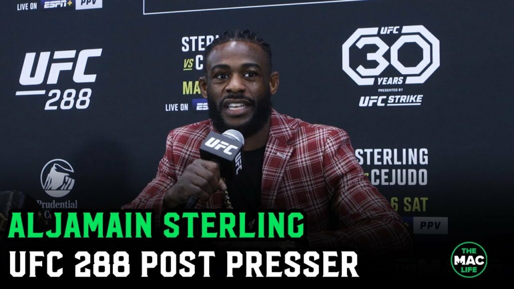 Aljamain Sterling: “Sean O’Malley is FRAIL. I think I fold that man in half in one round”