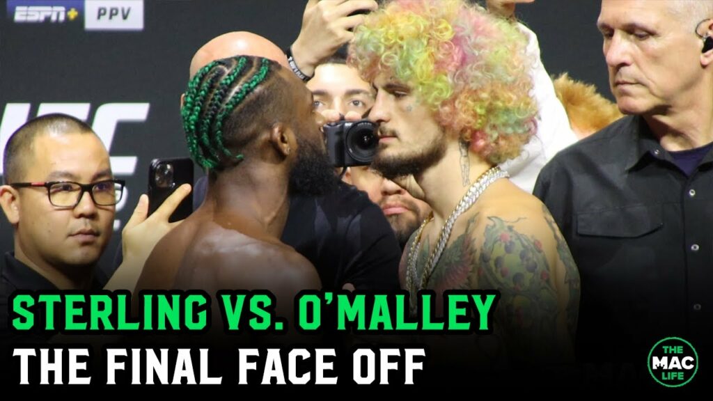 Aljamain Sterling vs. Sean O'Malley Final Face Off | UFC 292