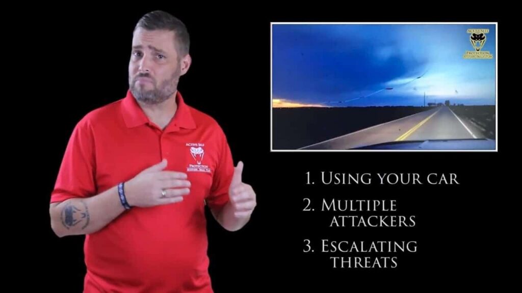 Always Use Your Car To Get Out Of The Danger Zone | Active Self Protection