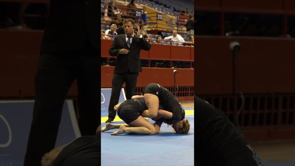 Amanda Bruse winning Pan NO-Gi 2024