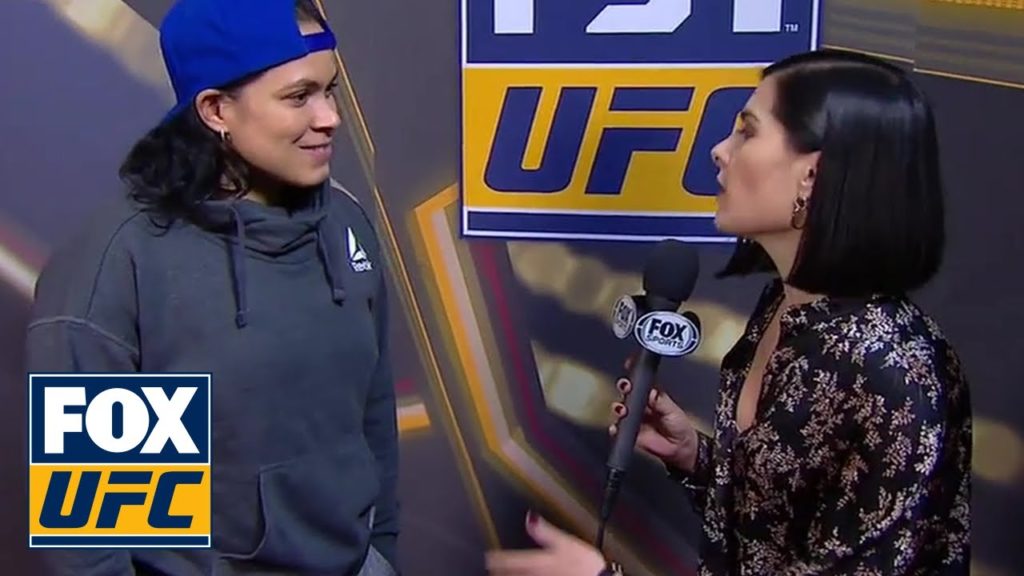 Amanda Nunes talks with Megan Olivi | INTERVIEW | UFC 232