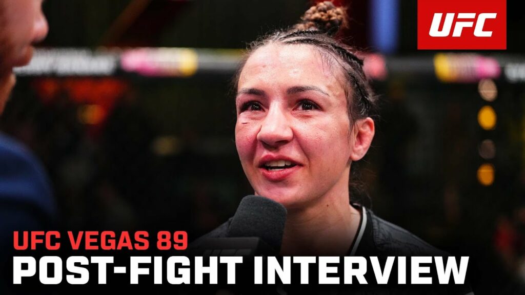 Amanda Ribas Post-Fight Interview | UFC Vegas 89
