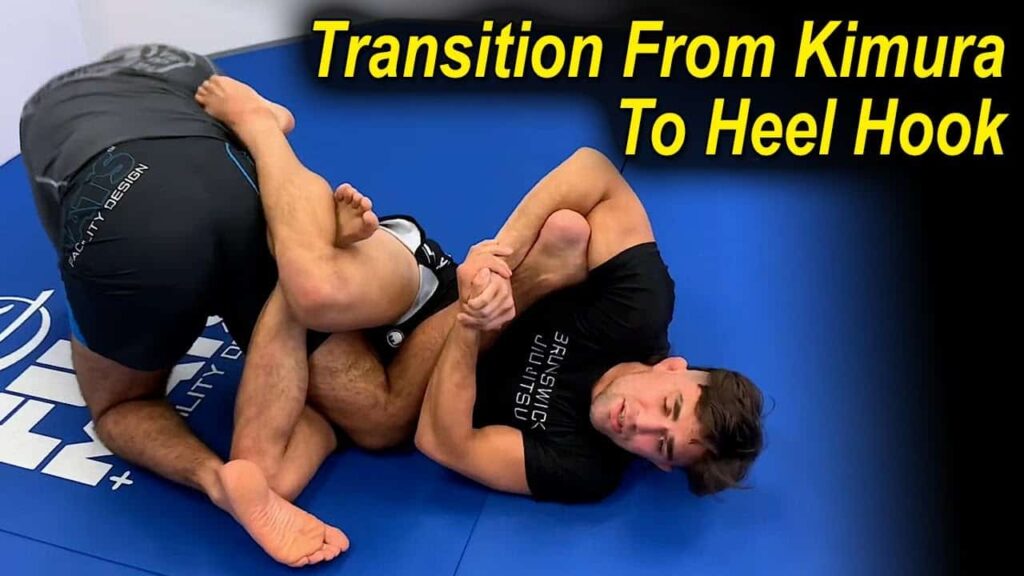 Amazing Jiu Jitsu Transition From The Kimura To The Leg Attack (Heel Hook) by Garry Tonon