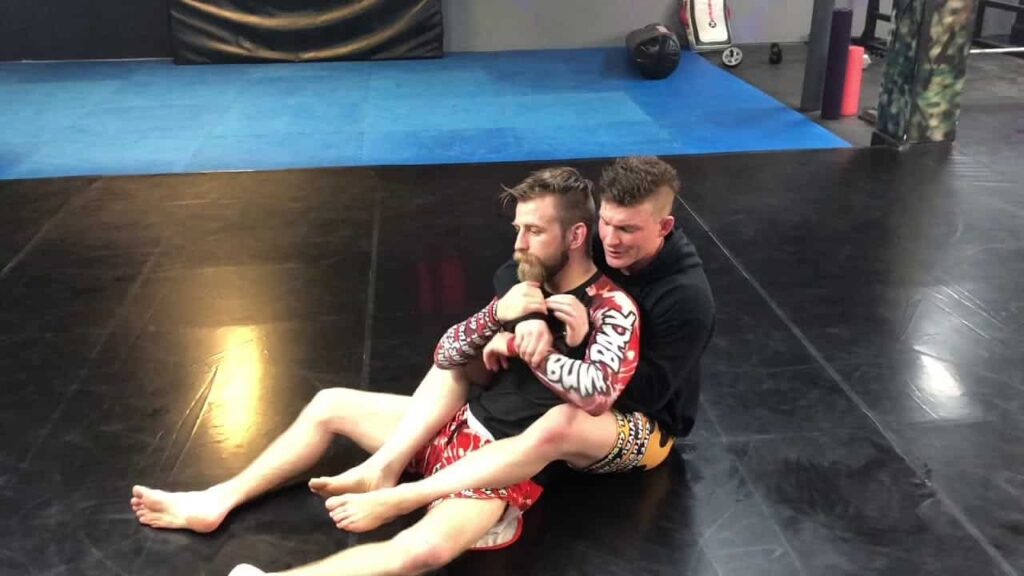 Americana From Back Control - ZombieProofBJJ (NoGi)