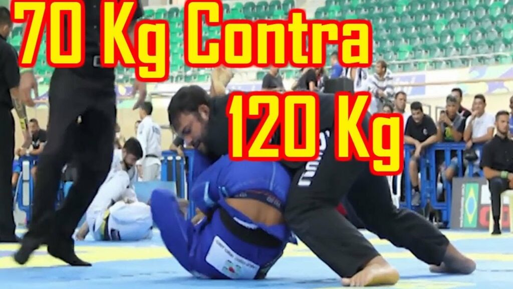 Análise Da Luta De Jiu Jitsu Leve Contra Pesadíssimo - feu Bjj