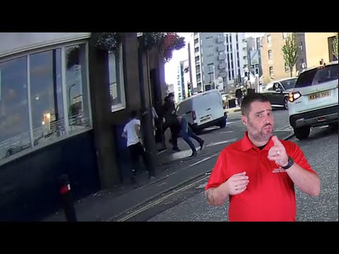 An Officer, Delivery Driver, and a Pedestrian Stop A Suspect