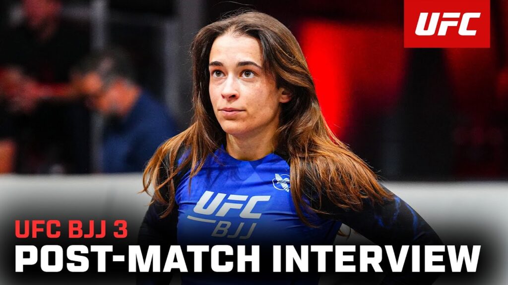 Ana Mayordomo Post-Match Interview | UFC BJJ 3