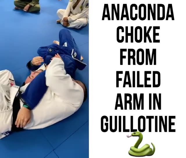 Anaconda Choke Setup With Guillotine