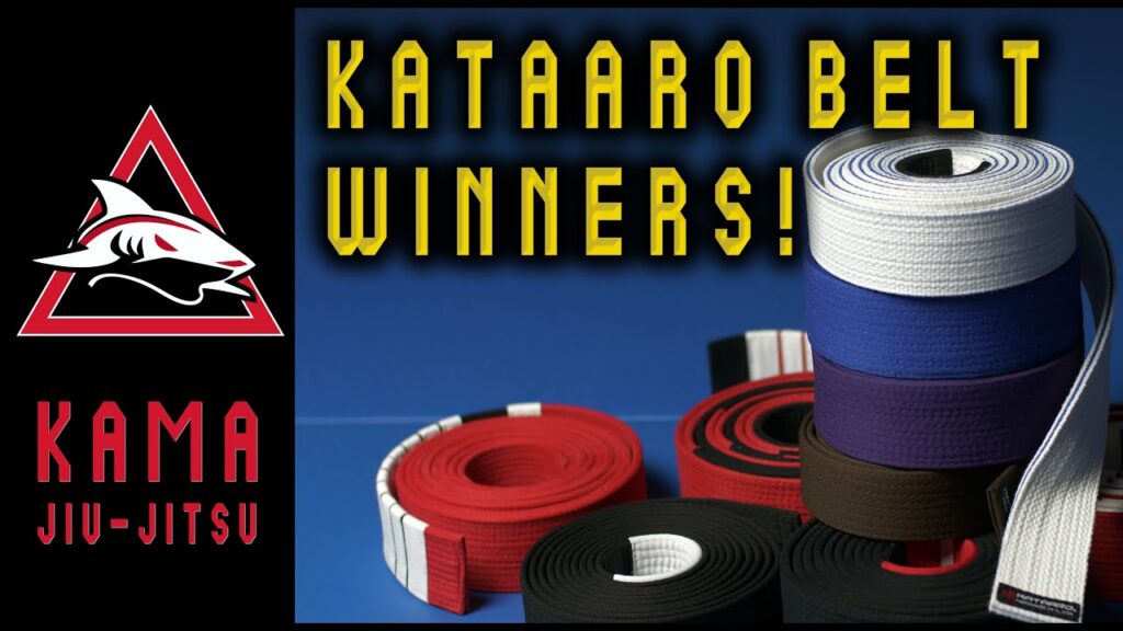 And the Winners of new Kataaro Belts are..... Jiu-Jitsu Belt Giveaway Announcement!