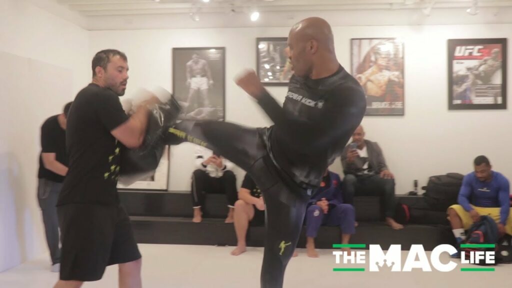 Anderson Silva Los Angeles Workout Highlights