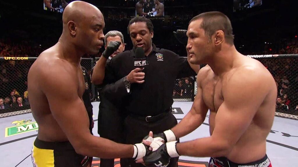 Anderson Silva and Dan Henderson Unify UFC & PRIDE Middleweight Titles | UFC 82, 2008 | On This Day
