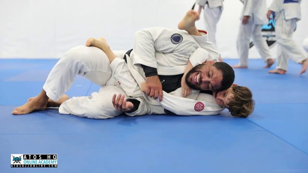 Andre Galvao Shows You How to Roll (Fight/Training) With A Little Kid - Atos Brazilian Jiu-Jitsu