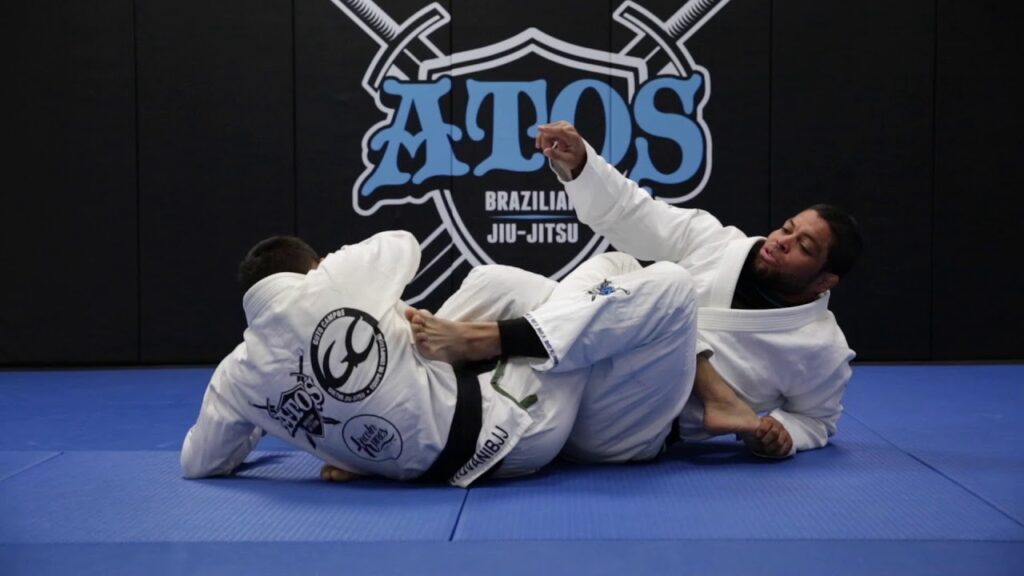 Andre Galvao - finishing the toe hold