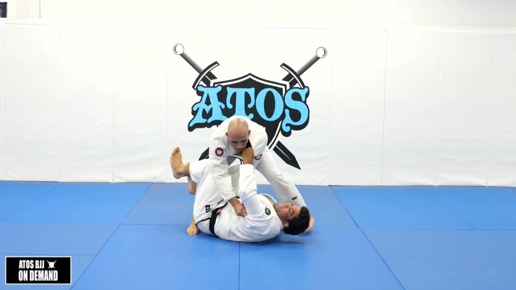 Andre Galvao teaches reverse de la riva sweep secrets