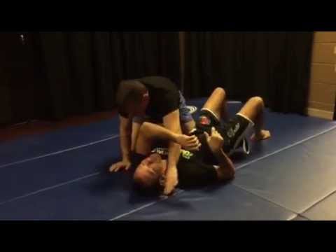 Andre Pederneiras teaches Katagatame (head/arm choke) before UFC 183