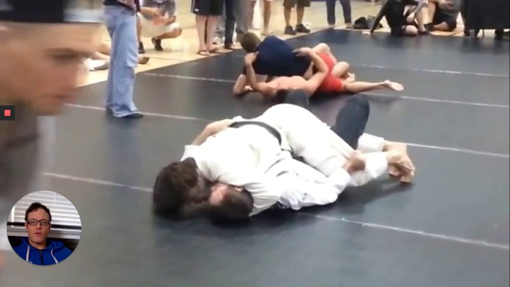 Andrew Smith vs Kyle Saunders Gi - Half to Butterfly Transition
