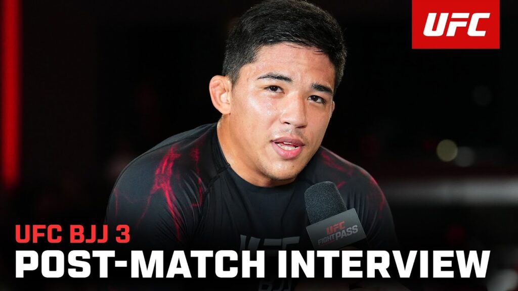 Andy Murasaki Post-Match Interview | UFC BJJ 3