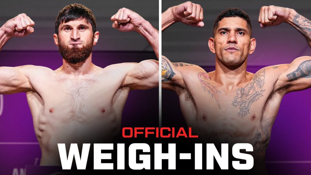 Ankalaev vs Pereira 2 Weigh-Ins | UFC 320