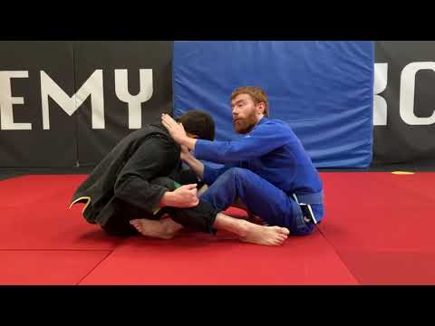 Ankle Lock from double guard pull