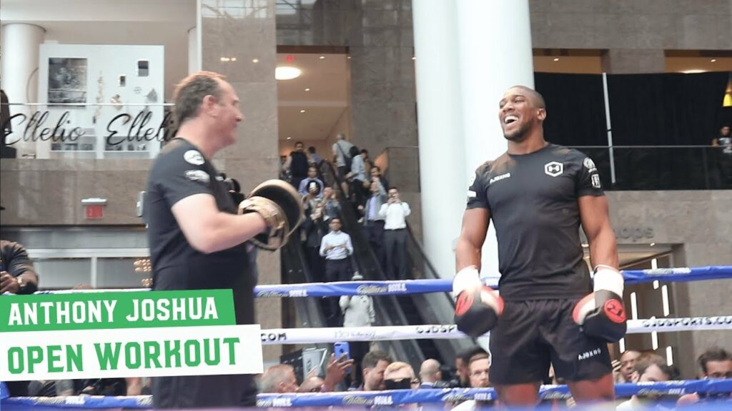 Anthony Joshua | New York Open Workout