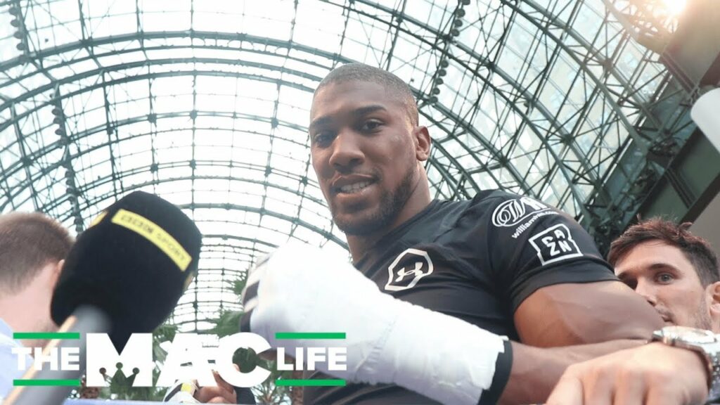 Anthony Joshua calls for face to face sit down with Deontay Wilder following Andy Ruiz fight