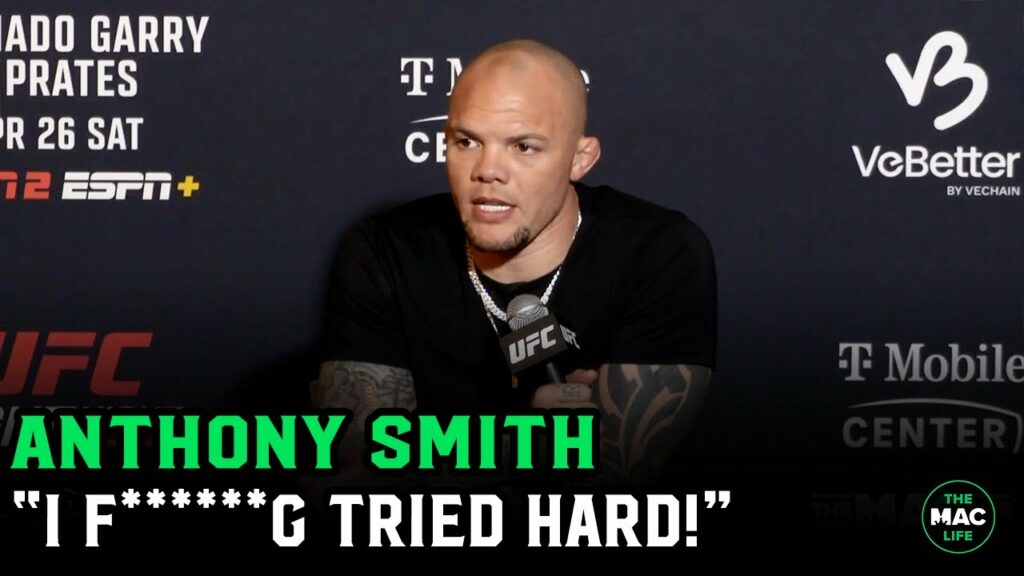 Anthony Smith on retirement: “I made it to the peak on f****g old fashioned TRY HARD”