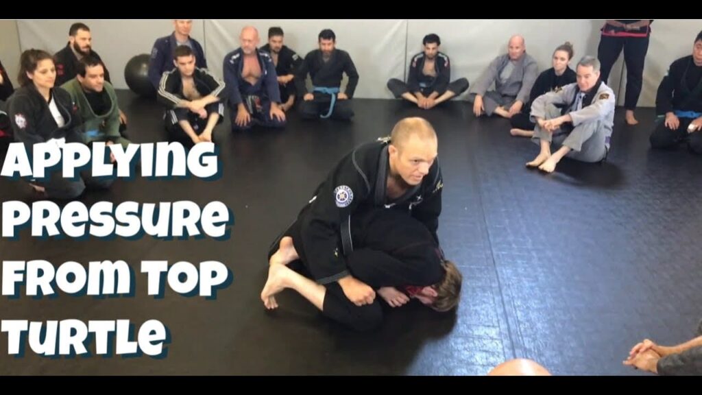Applying Pressure from Top Turtle | Jiu Jitsu Brotherhood