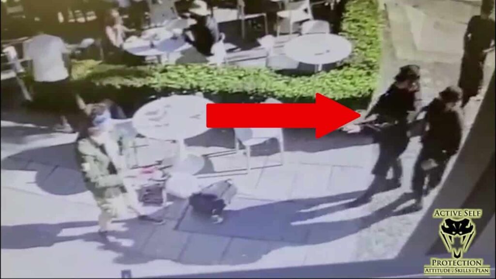 Argentinian Officer Does Not Avoid Attack