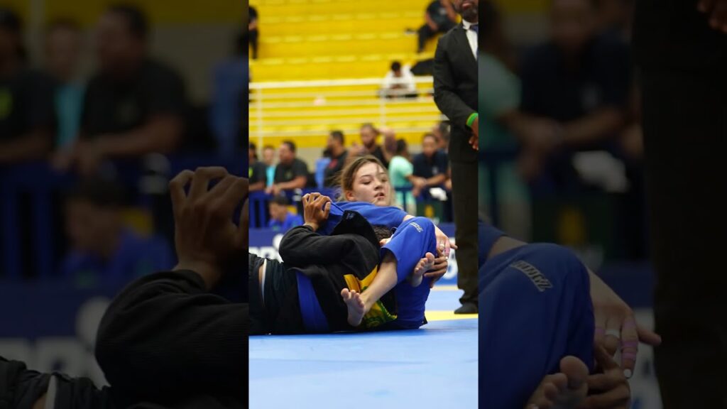 Arm Bar by Alexa Herse at CBJJ Brazilian Nationals