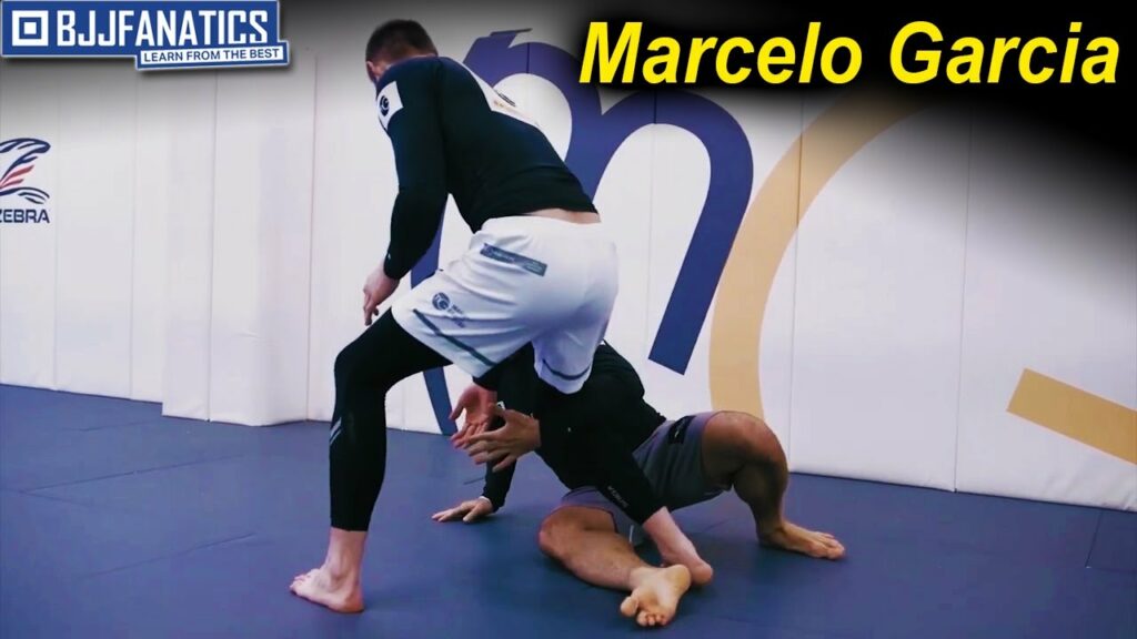 Arm Drag to Sit Out Single Leg Take Down, Arm Drag to BACK TAKE vs Quad Pod by Marcelo Garcia