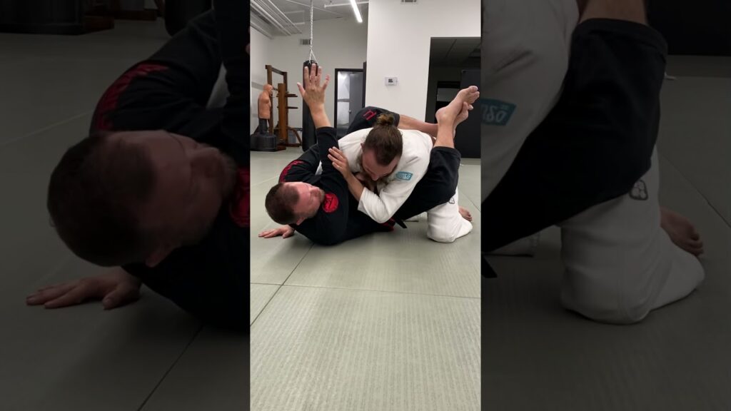 Arm Wrap Cross Choke to Modified Americana from Closed Guard