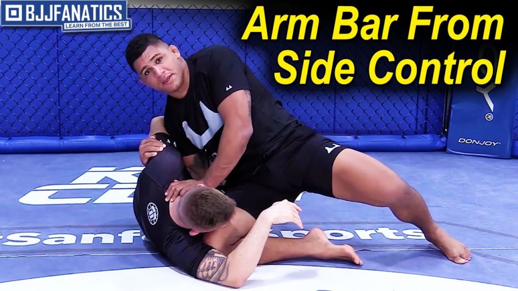 Arm bar from Side Control by Gilbert Burns