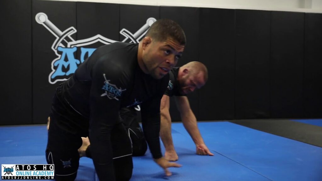 Arm bar from closed guard to triangle - Andre Galvao