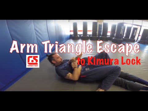 Arm triangle (Kata Gatame) escape to Kimura Lock