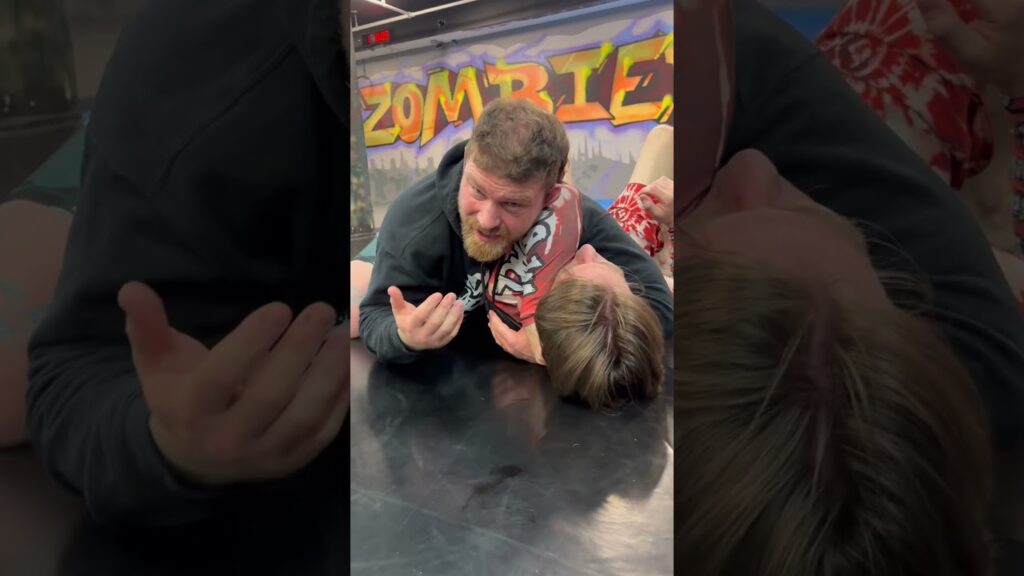 Arm triangle defence “answering the phone” counter “hanging up the call”