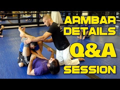 Armbar Combo From Flower Sweep - BJJ Black Belt Q&A Session
