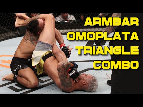 Armbar-Omoplata-Triangle Choke Combo From Closed Guard