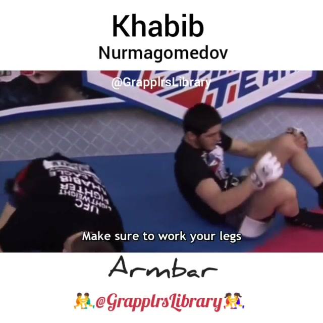 Armbar by Khabib Nurmagomedov