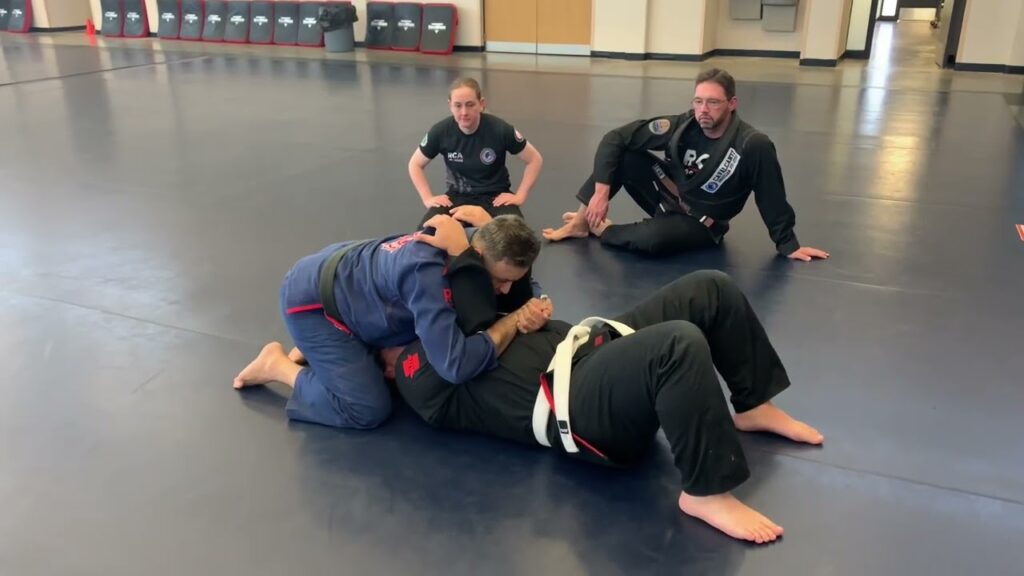 Armbar from north-south