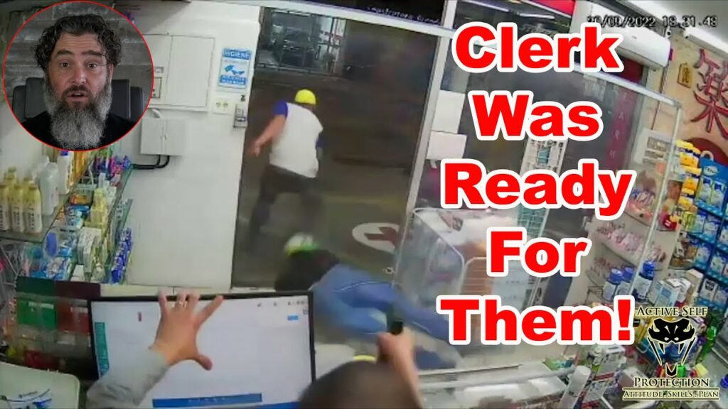 Armed Clerk Makes Robbers Pay Full Retail