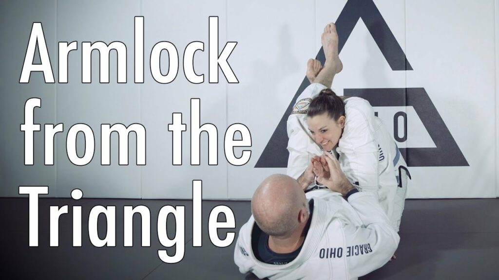 Armlock From Triangle When Opponent Tries to Slip Out