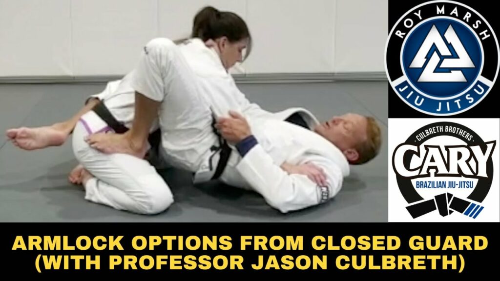 Armlock Options from Closed Guard (with Prof. Jason Culbreth)