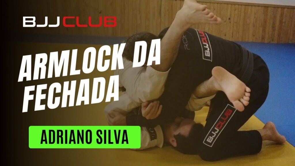 🆕 "Armlock" da Guarda Fechada - Adriano Silva - Jiu Jitsu -  👉 BJJCLUB
