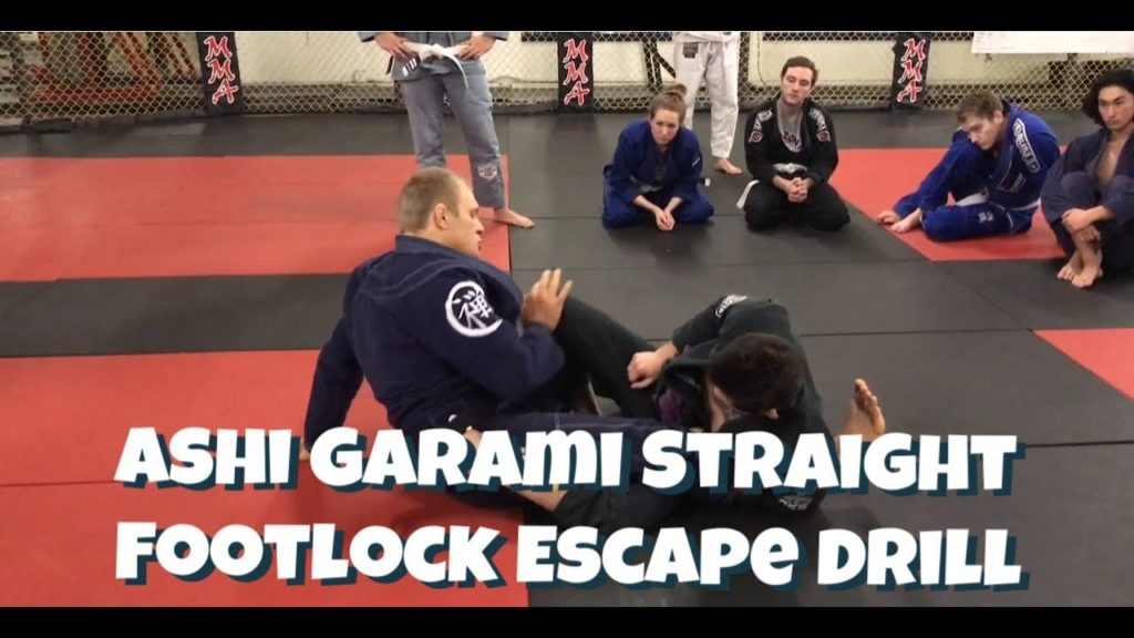 Ashi Garami Straight Footlock Escape Drill | Jiu Jitsu Brotherhood