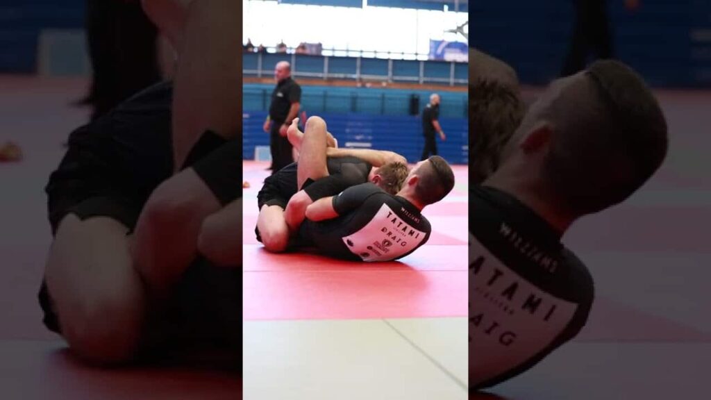 Ashley Williams getting the finish at the London Fall NoGi.