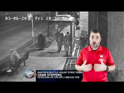Assault And Robbery At A Bus Stop In Seattle