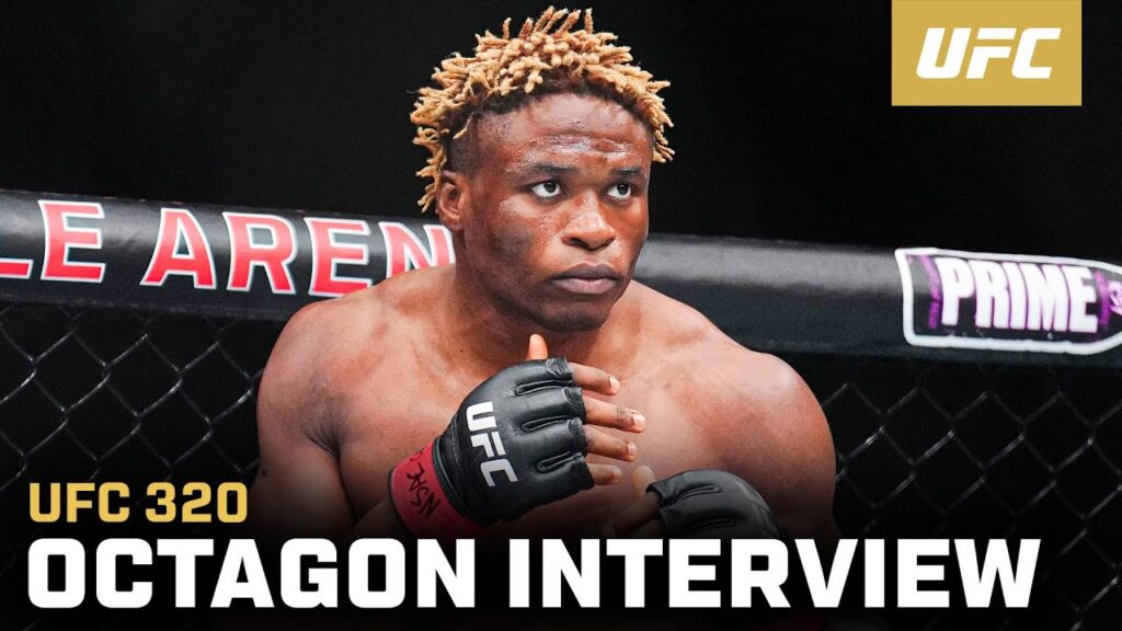 Ateba Gautier Octagon Interview | UFC 320