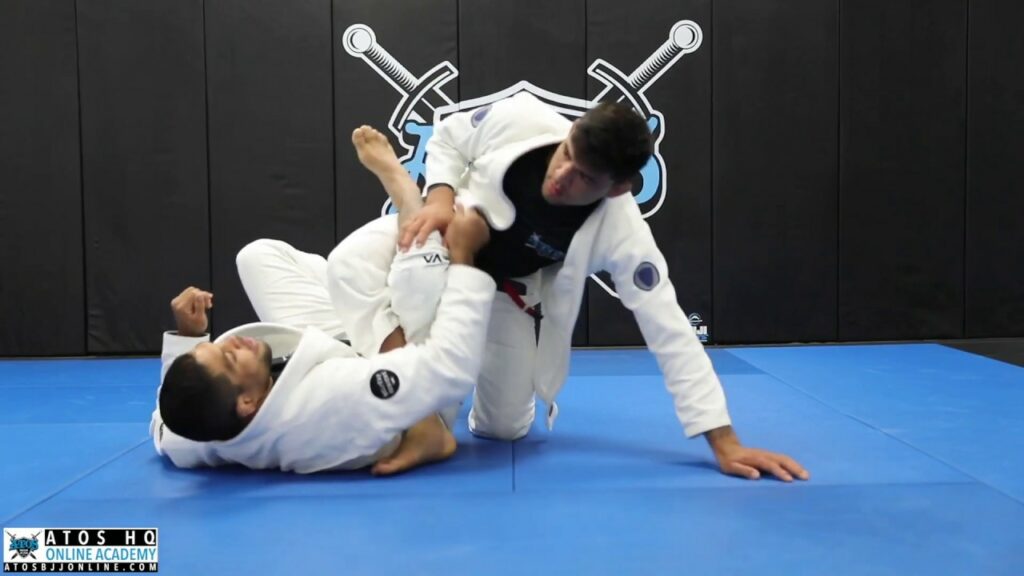Atos Online In Action - 50/50 Lapel Guard to Back Take - Prof. Andre Galvao